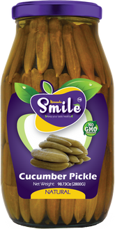 Smile Cucumber Large Pickles 2800g 98.73 Oz - 1PaysLess